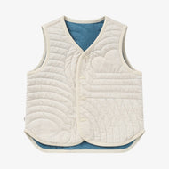 Petite Revery Reversible Vest - Oceanview