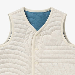 Petite Revery Reversible Vest - Oceanview