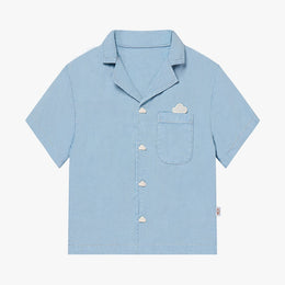 Petite Revery Short Sleeve Shirt - Chambray Denim