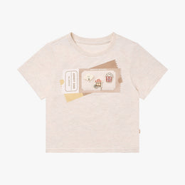 Petite Revery Short Sleeve Velcro Tee Nimbus Cloud
