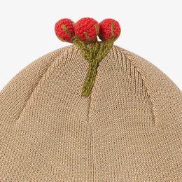 Petite Revery Tomato Beanie - Toast