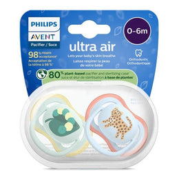 Philips Avent Ultra Air Pacifier 2 Pack (0-6M)