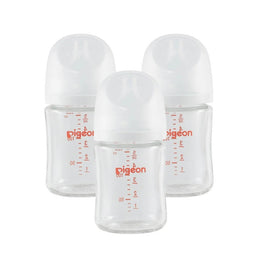 Pigeon Glass Bottle 5oz with SS Nipple (0M+)