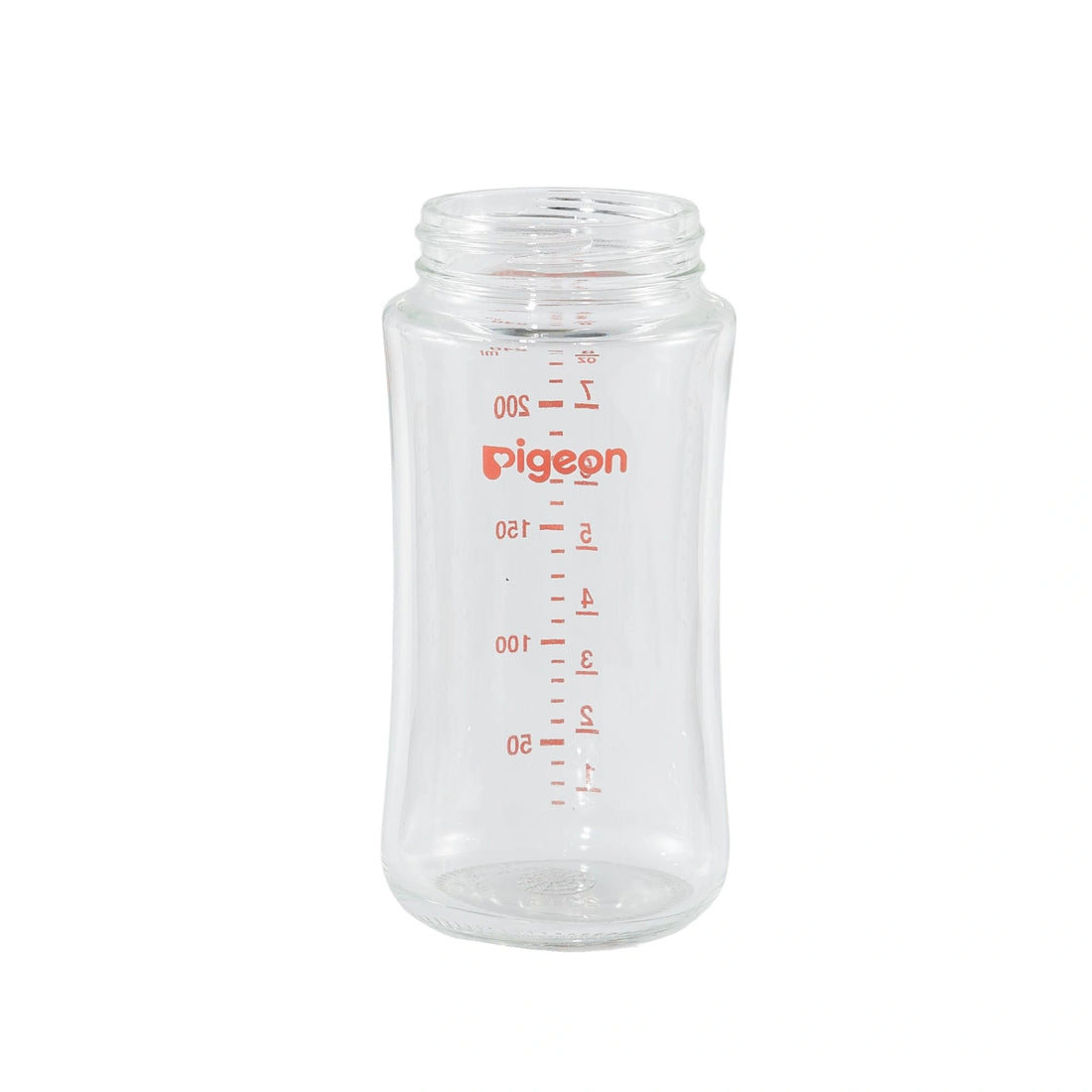 Pigeon 8oz wide-neck glass bottle body without nipple, cap or hood