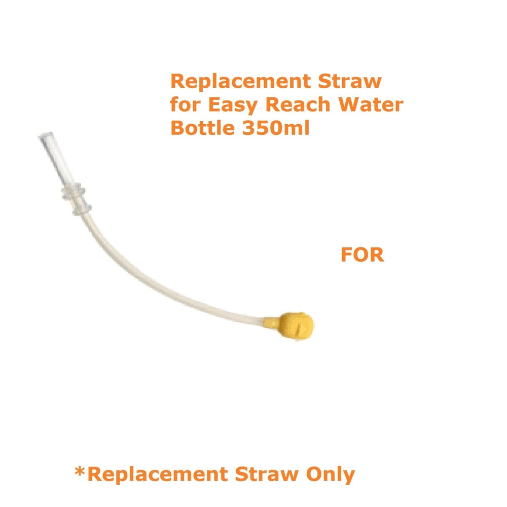 Piyo Piyo Easy Reach straw for large sippy cup; yellow cap replacement straw, PIYO PIYO