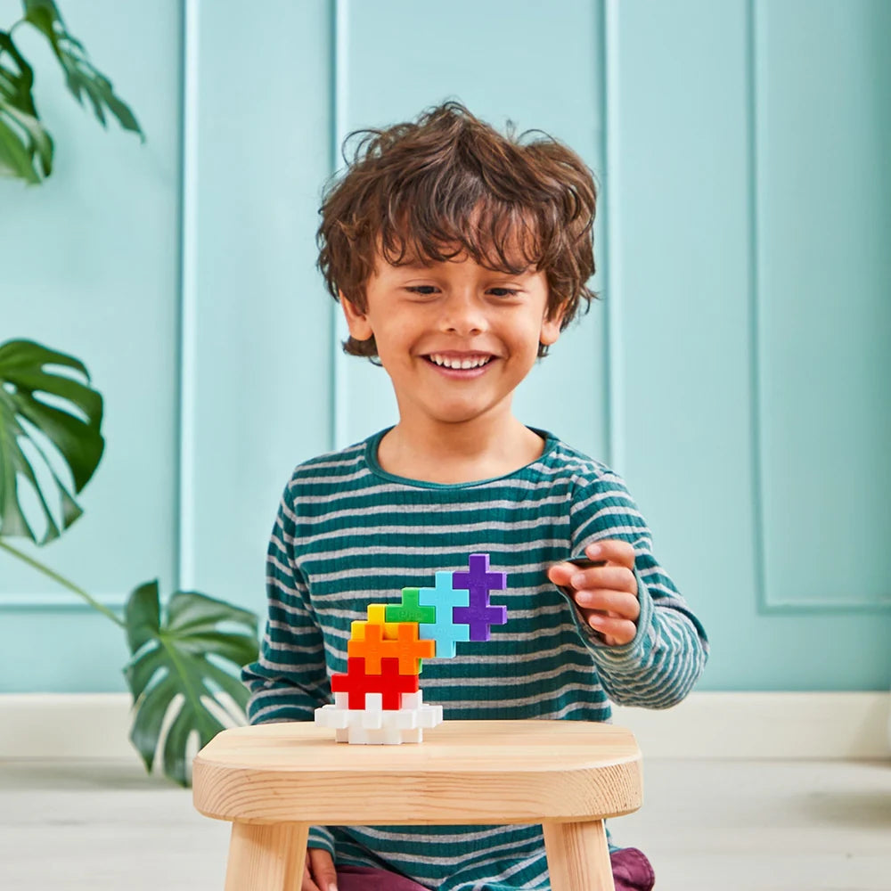 Plus Plus Plus-Plus Big Rainbow Mix 100pcs, product view 3