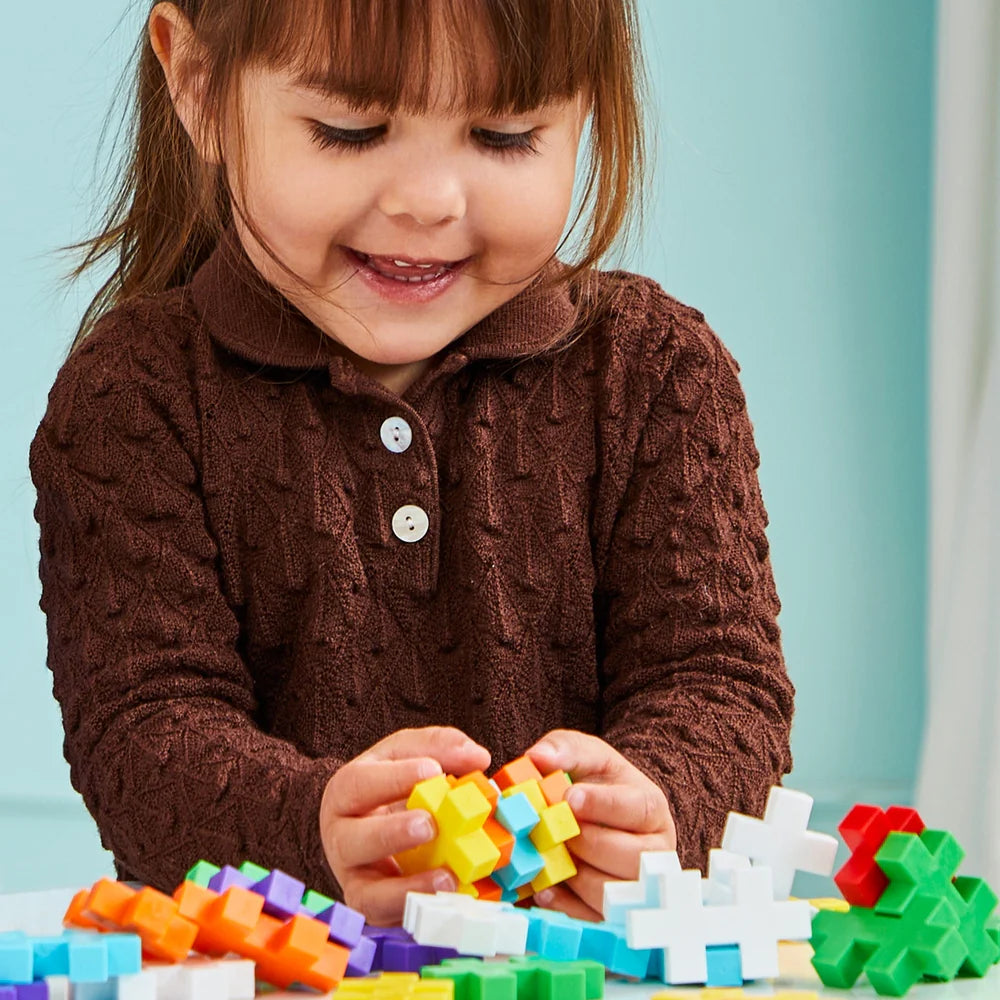 Plus Plus Plus-Plus Big Rainbow Mix 100pcs, product view 7