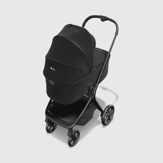 Silver Cross Breez Stroller + Bassinet Travel System Bundle