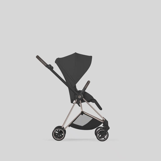 Cybex Platinum Mios 5 Stroller + Fold Cot + Cloud G Pro Recline Infant Car Seat Bundle