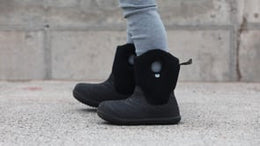 Jan & Jul Toasty Dry Lite Winter Boots Grey Construction