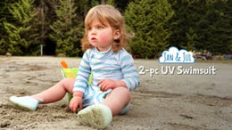 Jan & Jul Kids UV Rashguard Set Pink Mermaid