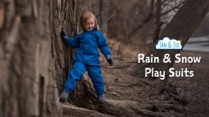 Jan & Jul Waterproof Puddle Dry Rain Suit Prairie Flowers