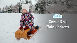 Jan & Jul Waterproof Cozy Dry Rain Jacket Purple Dream