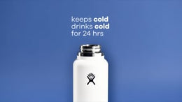 Hydro Flask 24 oz Wide Mouth Bottle With Flex Straw Cap