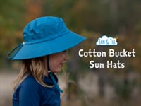 Jan & Jul Kids Cotton Bucket Hat Dino