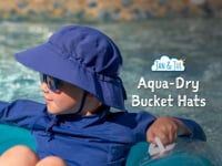 Jan & Jul Kids Water Repellent Bucket Hats Tropical
