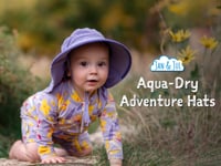 Jan & Jul Kids Water Repellent Adventure Hats Manta Ray