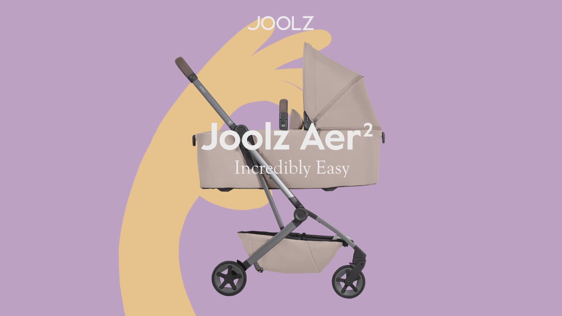 Joolz Aer² Cot - cot stroller side-profile video