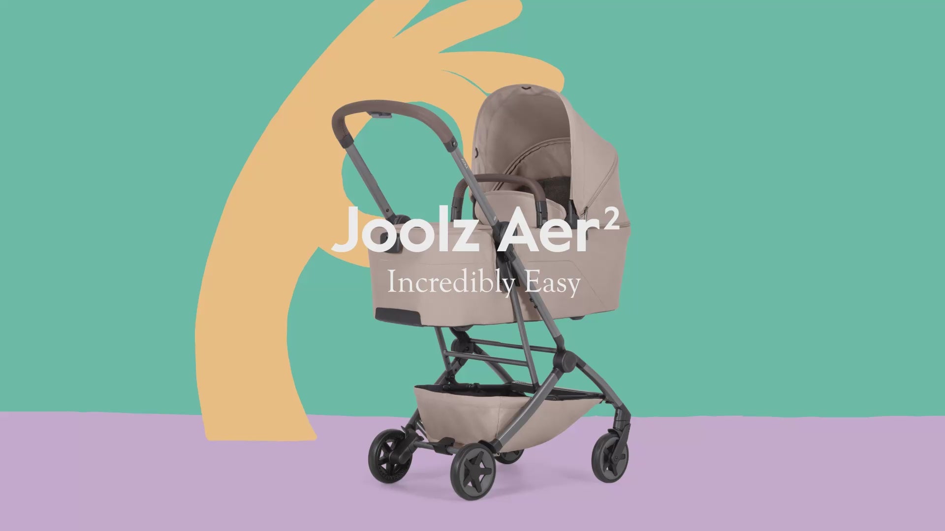 Joolz Aer² Cot - cot stroller configuration video
