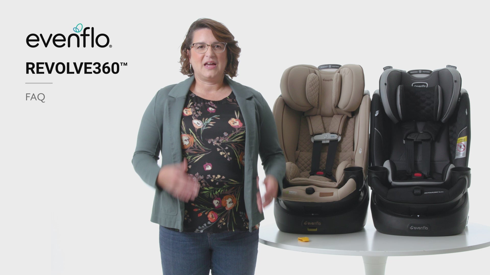 Evenflo Gold Revolve360 Extend All-In-One Rotational Car Seat With Sensorsafe