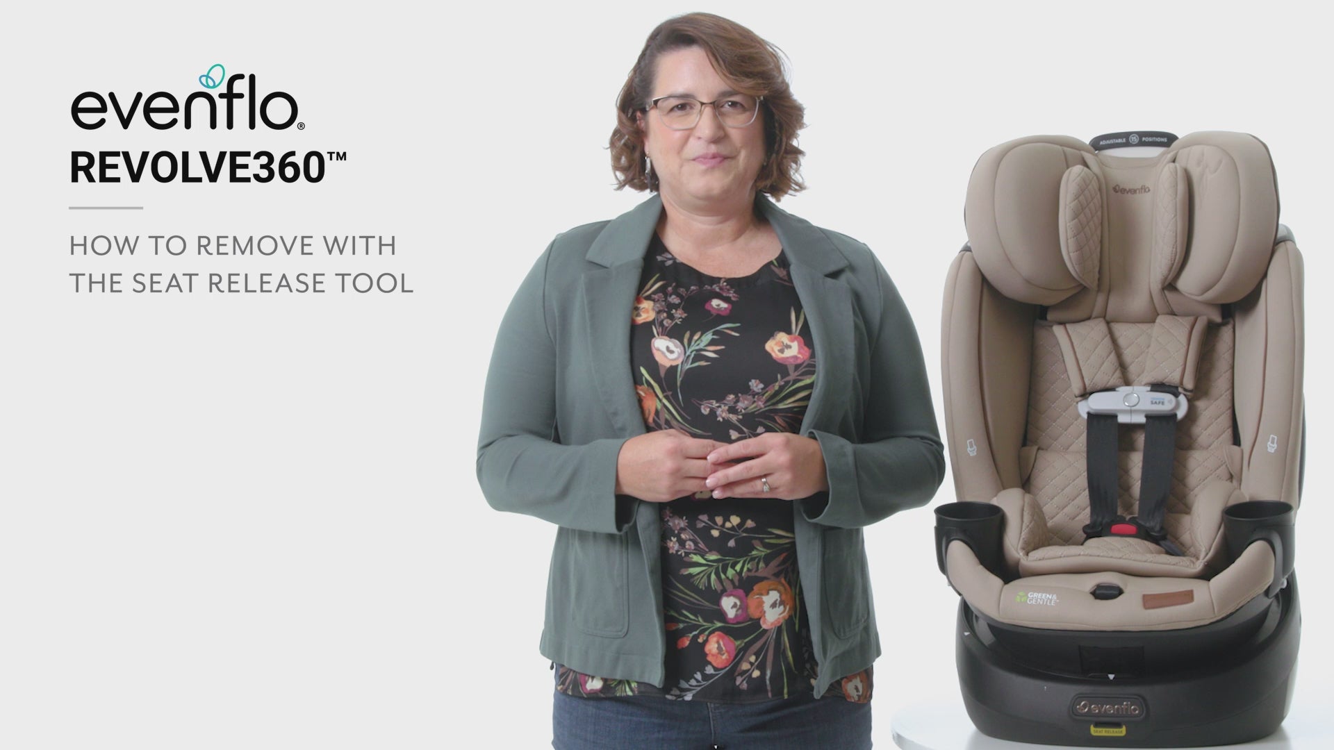 Evenflo Gold Revolve360 Extend All-In-One Rotational Car Seat With Sensorsafe