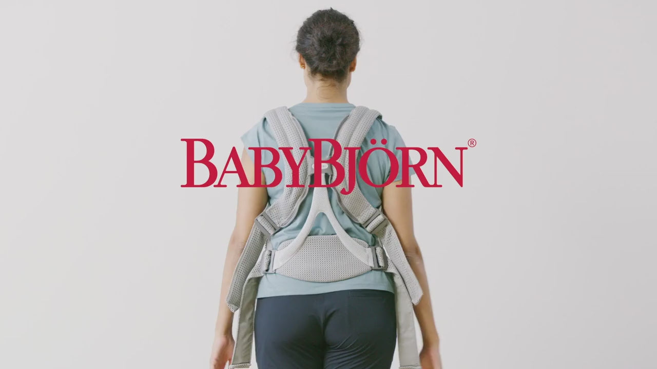 How to adjust the back support on Baby Carrier Free