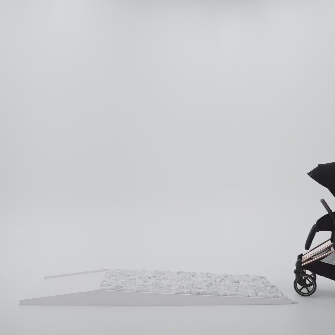 Cybex Platinum Priam 5 Luxury Stroller all-wheel suspension feature video