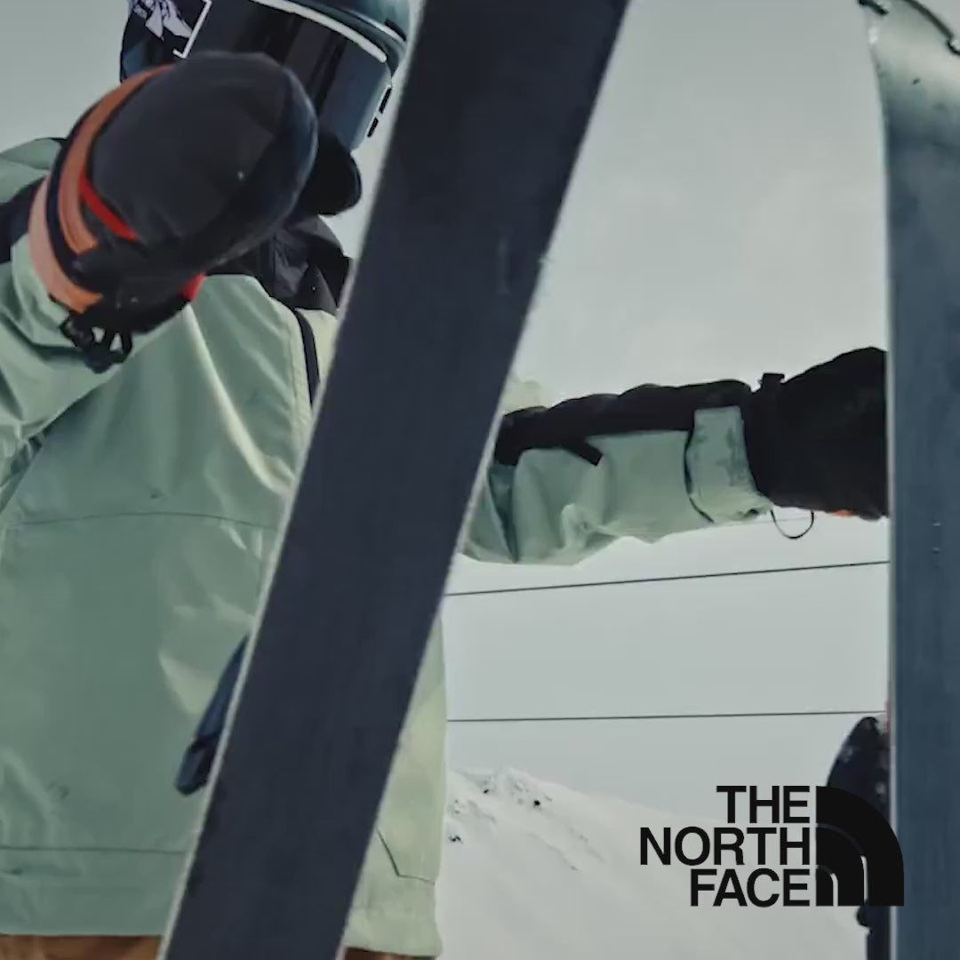 The North Face kids new arrival outerwear collection vertical lifestyle square video in neutral tones