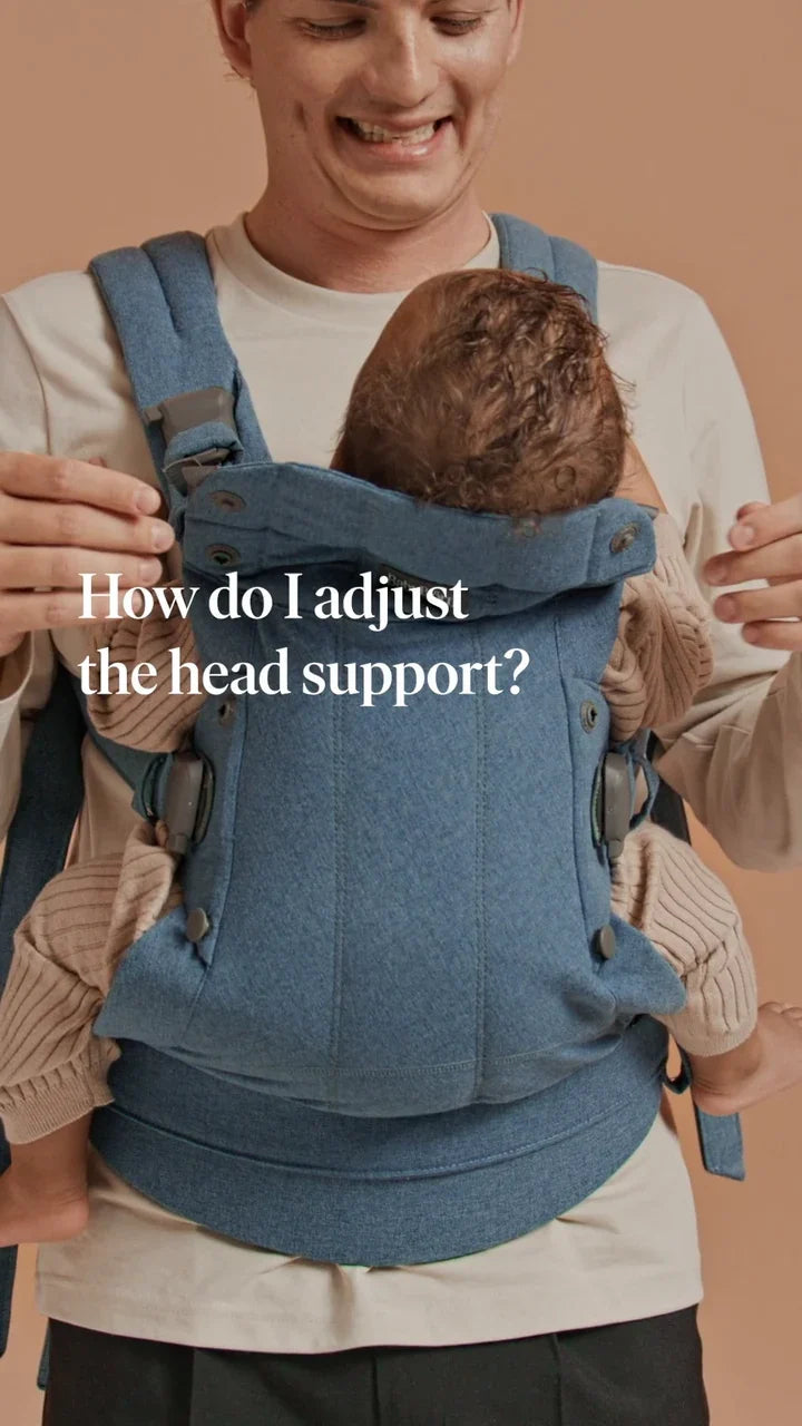 How do I adjust the head support?