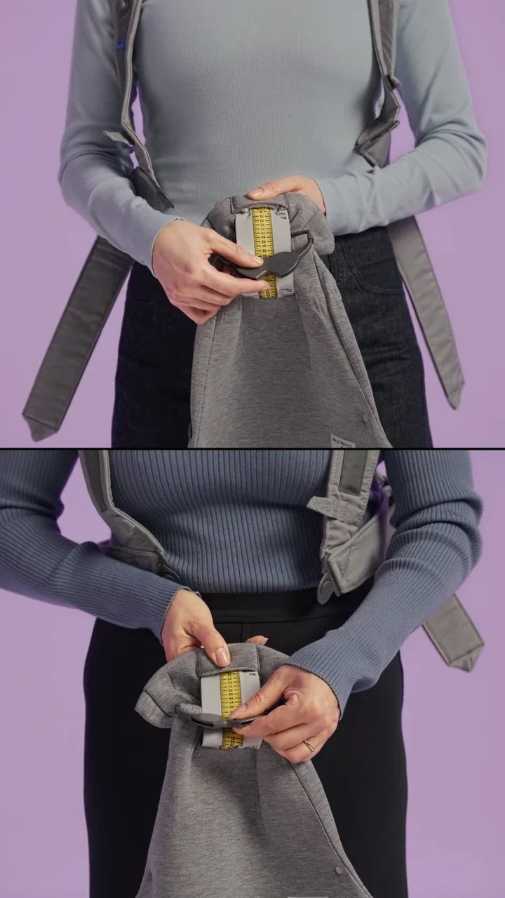 How do I adjust Baby Carrier Mini to fit my baby?