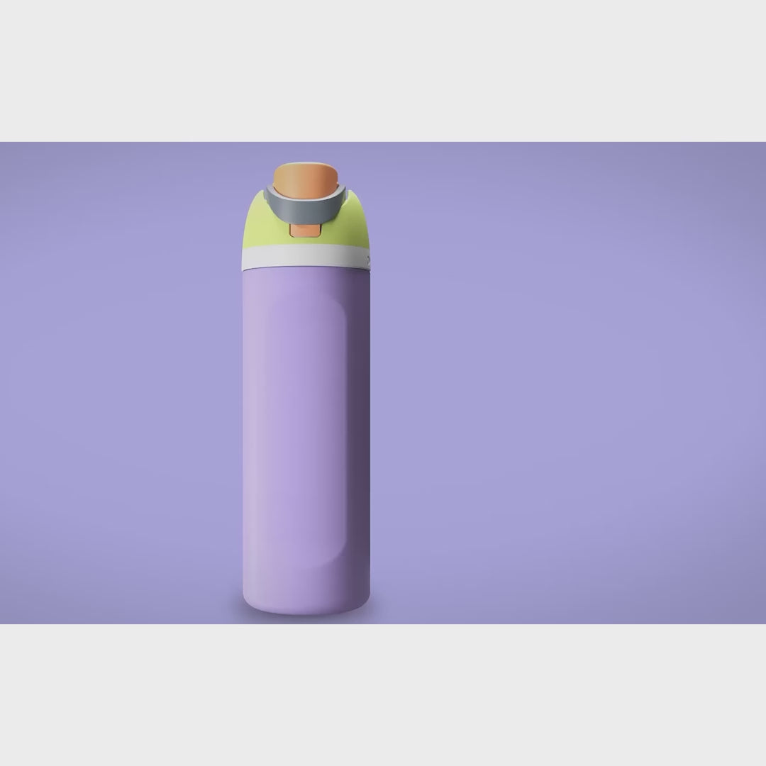 Owala Kids Insulated Water Bottles Sports Collection Square Video