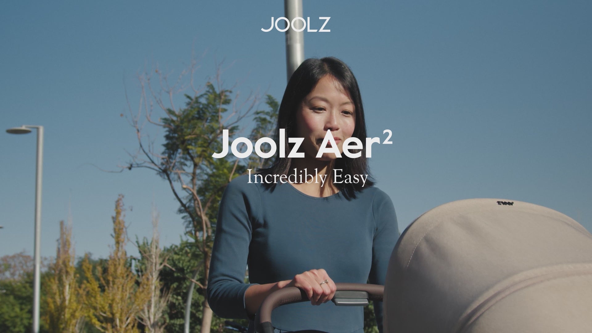 Joolz Aer² Cot - newborn cot stroller video outdoors