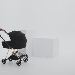 Cybex Platinum Mios 5 Stroller + Fold Cot + Cloud G Pro Recline Infant Car Seat Bundle