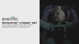Evenflo Revolve180 Litemax Nxt Rotational Infant Car Seat With Sensorysoothe
