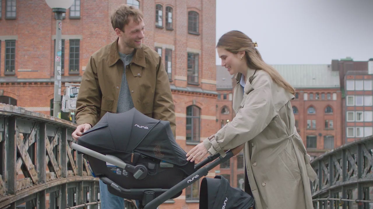 Nuna DEMI Next Stroller with Rider Board official product video — Shopify hosted slnLSvQsXuI