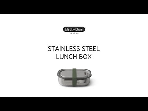 Black+Blum Stainless Steel Lunch Box 1L