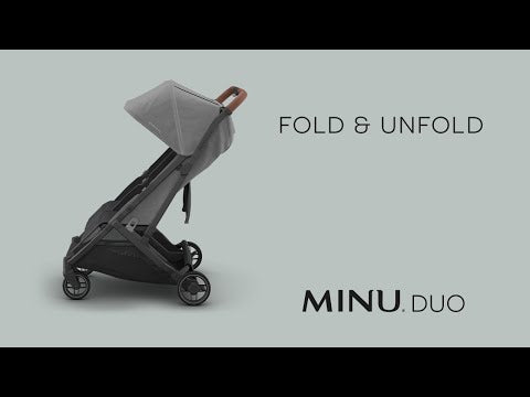 UPPAbaby Minu Duo Side-by-Side Lightweight Travel Stroller