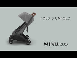 UPPAbaby Minu Duo Side-by-Side Lightweight Travel Stroller
