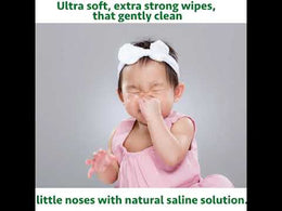 Aleva Naturals Bamboo Baby Nose And Blows Wipes 30 Count