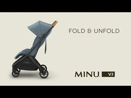 UPPAbaby Minu V3 Lightweight Compact Stroller
