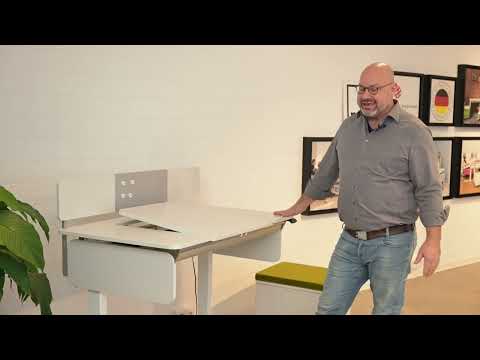 Moll e-Champion Height Adjustable Desk