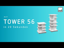 Moll Rotating Shelf Tower 56