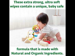 Aleva Naturals Bamboo Baby Pacifier And Toy Wipes 30 Count