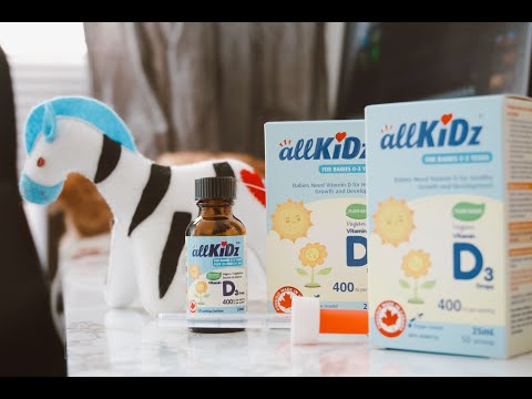 Allkidz Vegan Vitamin D3 Drops (400Iu) 25 ml