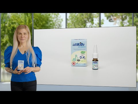 Allkidz Vegan Vitamin D3 & K2 Drops 5 ml