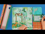 Floss and Rock Colouring Fun and Games Mat