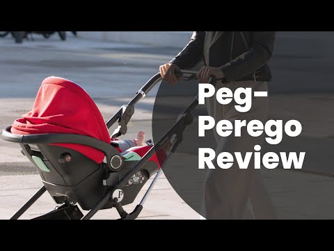 Peg Perego Primo Viaggio Lounge on wheels Infant Car Seat & Stroller Bundle (Lounge & Vivace Chassis)