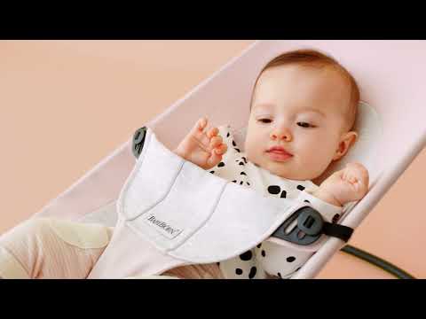 BabyBjörn Bouncer Bliss Black Mesh Bundle with Baby Carrier Mini Landscape Holiday Bundle