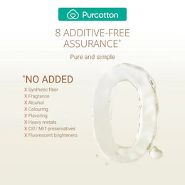 Purcotton Cotton Baby Wet Wipes 80 Sheets