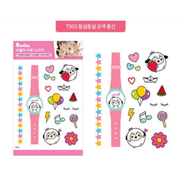 Puttisu Lovely Tattoo Sticker Ts03 Balloon Like A Cloud